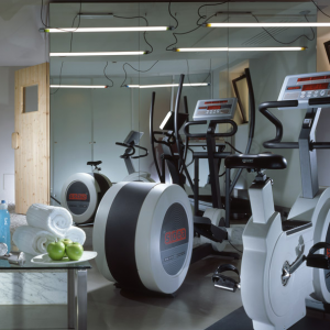 Fitness area at the Hotel Art